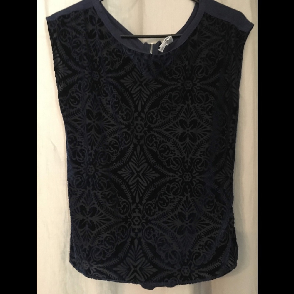 Velvet dressy top